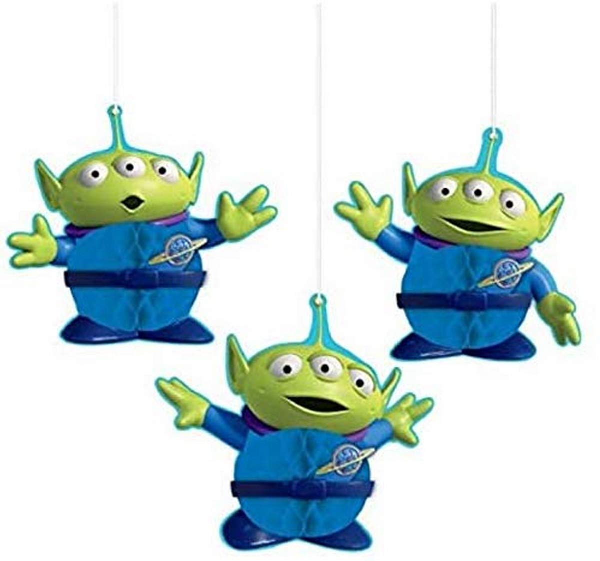 Amazon.com: Amscan Toy Story 4 Aliens Honeycomb Decorations